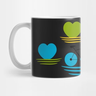 Love morning bike rides Mug